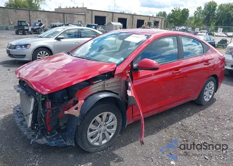 2018 Hyundai Accent Se из США, поврежденный, VIN 3KPC24A38JE012736